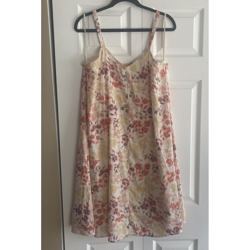Motherhood Maternity Floral Slip Dress Womens Size M Pink Yellow Spring Boho‎